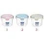 Kitchen Sealed Crisper grain storage box organizer 600ml 800ml 1000ml Grain Jar Food Storage Tank Have Cap Sealpot Box(600mlBlue) Kitchen Sealed Crisper grain storage box organizer 600ml 800ml 1000ml Grain Jar Food Storage Tank Have Cap Sealpot Box(600mlBlue)