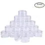 FidgetKute 16~20 Pack Clear Plastic Bead Storage Container Jars with Round Screw-Top Lids 20Pack/30ml FidgetKute 16~20 Pack Clear Plastic Bead Storage Container Jars with Round Screw-Top Lids 20Pack/30ml