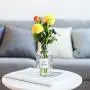 | Storage Bottles & Jars | Nordic Chic Glass Gray Storage Jar Bottle Scandinavian European Transparent Desk Storage Bottle Organizer Flower Container Decor | by HUDITOOLS | 1 PCs