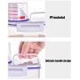 Food Storage Tank Portable Lid Plastic Sealed Kitchen Grain Jar Rice Barrel