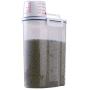 Sasaply Sealed Jar Kitchen Plastic Tanks Rice Storage Bucket Food Snack Grain Boxes Food Storage & Organization Sets