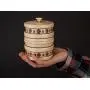 Wooden Handmade Storage Jar for Loose Products Kitchen Tools and Equipment Wooden Handmade Storage Jar for Loose Products Kitchen Tools and Equipment