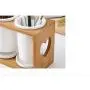 Kitchen Food Storage Jar Airtight Food Storage Kitchen Glass Jar Moisture-Proof Home Multi-Purpose Jam Bottle Cruet Scolapiatti In Ceramica Bianca Con Doppio Tubo Di Scarico
