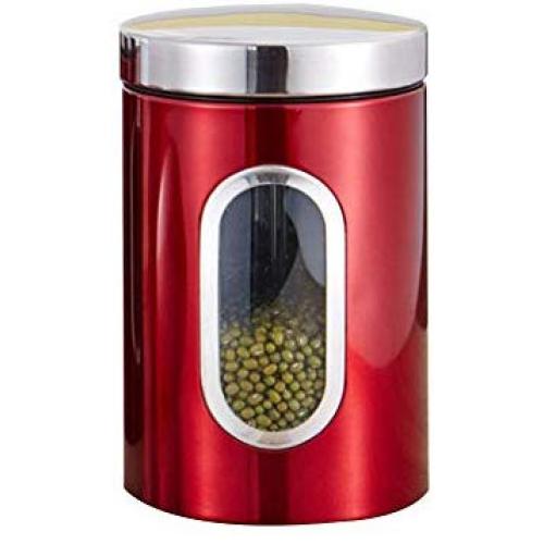 Funarrow Multifunction Airtight Canisters for the Kitchen Stainless Steel - Dustproof and Moisture Proof, Large Capacity, Beans, Dried Fruits,Miscellaneous Grains Storage Container