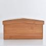Alessi Officina All- Purpose Box, Bamboo Brown, 32.7 x 24.7 x 8.8 cm