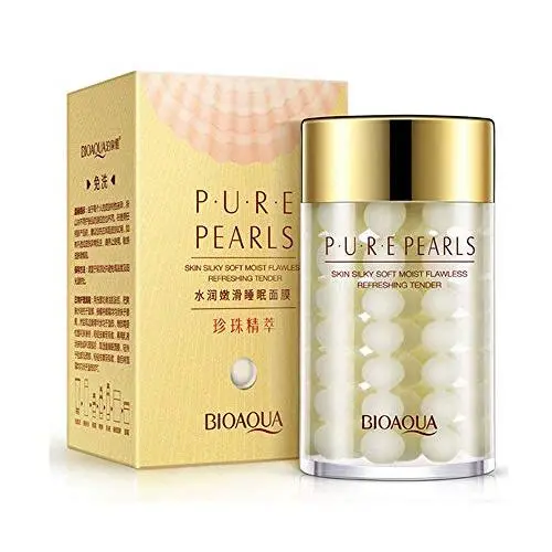 BIOAQUA Gesichtscreme Pure Silk Pearl Essence Hyaluronsäure Straffende Hydro-Lipid-Gleichgewichtige Feuchtigkeitsspendende Erfrischende 60g