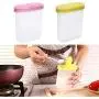 Simple Life Containers Jars Simple Creative Food Grade Plastic Oval Double Cover Seasoning Box Kitchen Utility(Pink) Simple Life Containers Jars (Color : Green) Simple Life Containers Jars Simple Creative Food Grade Plastic Oval Double Cover Seasoning Box Kitchen Utility(Pink) Simple Life Containers Jars (Color : Green)
