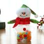 STOBOK 3pcs Christmas Cookie Jar Candy Storage Food Container Star Shape Xmas Goodie Bag Filler Party Favors Supplies