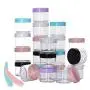 100 Packs Travel Size Jars 20 g and Makeup Spatula Empty Cream Jars TSA Approved Makeup Jars Leak Proof Toiletry Containers for Traveling 100 Packs Travel Size Jars 20 g and Makeup Spatula Empty Cream Jars TSA Approved Makeup Jars Leak Proof Toiletry Containers for Traveling