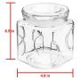 Kinetic GoGreen Glassworks Glass Canister with Glass Lid, 42.9 oz 56113, Clear