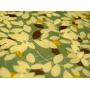 Beeswax Eco-Wrap (5 Pack) - 2 Small, 2 Medium, 1 Large - Organic Reusable Biodegradable Sustainable Plastic-Free Food Storage - Green Leaves Print
