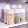 SuperCS Plastic Storage Box Kitchen Food Grains Cereal Containers Large Transparent Store Bottle