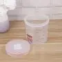 Contenant en Plastique Transparent de 1000 ml avec Joint Étanchéologique pour Stockage de Nourriture, Conservateurs de Spices, Graines, Céréales. Contenant en Plastique Transparent de 1000 ml avec Joint Étanchéologique pour Stockage de Nourriture, Conservateurs de Spices, Graines, Céréales.