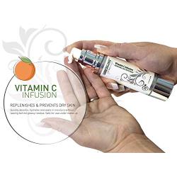 Vitamin C Moisturizer for Face: Organic Anti Aging Skin Tightening Cream for Face and Neck. Facial Moisturizer for Women Helps Reduce Appearance of Wrinkles, Brown Spots and Dark Sun Spots (1.7 oz)