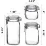 Bormioli Rocco Fido Canning Jar, Set of 3 (17.5 oz,33.75 oz,50.75 oz.) Bormioli Rocco Fido Canning Jar, Set of 3 (17.5 oz,33.75 oz,50.75 oz.)