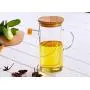 1PC 500ml Anti Leak Oil Pots Glass Condiment Bottles Sealed Sauce Vinegar Pot Bottle Storage Jar With Bamboo Lid 1PC 500ml Anti Leak Oil Pots Glass Condiment Bottles Sealed Sauce Vinegar Pot Bottle Storage Jar With Bamboo Lid