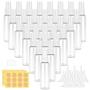 Small Spray Bottles, Shynek 32 Pack 60ml Fine Mist Mini Spray Bottle 2 Ounce Travel Spray Bottles Reusable Empty Plastic Bottles for Sample Essential Oils Perfume
