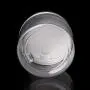 XISAOK 150ml Clear Round PET Jar with Aluminium Screw Lid Food Storage Container Sealed XISAOK 150ml Clear Round PET Jar with Aluminium Screw Lid Food Storage Container Sealed