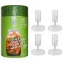Couvercles de Fermentation Clairs, BPA-Free, Année Abondante - Lot de 4 - Pour le Choucroute dans des Bocal à Large Bouche - Inclut Instructions, Recette et Boîte Cadeau pour le Stockage… (Clairs) Couvercles de Fermentation Clairs, BPA-Free, Année Abondante - Lot de 4 - Pour le Choucroute dans des Bocal à Large Bouche - Inclut Instructions, Recette et Boîte Cadeau pour le Stockage… (Clairs)