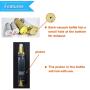 Plastic Airless Spray and Pump Bottles Travel Size Empty Refillable Vacuum Foundation Containers with Lids for Cosmetic Skincare Perfume Liquids Lotion, with 2pcs 5g Cream boxes 4pcs Small Funnels