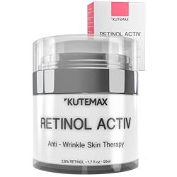 Retinol Night Cream - Anti-Age Formula - Reduces Wrinkles and Fine Lines - Special Mix of Organic Skincare Ingredients - 1.7 fl oz, 50 ml