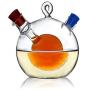 High Temperature Spice Bottle Oil And Vinegar Glass Bottle Sauce Glass Jar Sealed Seasoning Glass Storage Wine Bottles For Bar,1