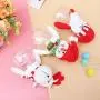 Boîte Cadeau Noël 3pcs, Père Noël, Renne, Bonhomme de Neige, pour les Gourmandises, Décorations pour Fête de Noël