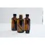 Kalifornische Haushaltsartikel – 12er Pack – 4 oz. Bernstein Glas Flasche mit Verschluss für Vanilleextrakt, Parfüm, Öle, lichtempfindliche Flüssigkeiten, wiederbefüllbare Bostonrunde Flasche