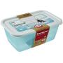 keeeper Freeze Food Box Mia Polar 4,3L Rectangle in Blue, Polypropylene 29 x 19 x 12 cm