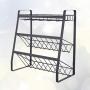 UPKOCH Standing Rack Spice Rack Kitchen Countertop Storage Organizer Spice Bottle Jar Rack Holder Three Layers Shelf Holder