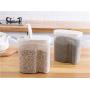 Mini Spice Jars Sealed cans, cereals, storage tanks, plastic kitchen storage boxes