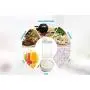 2L Plastic Cereal Dispenser Storage Box Kitchen Food Grain Rice Container Moisture Proof Rice Grains Storage Barrels,2L