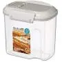 (12 x 8,7 x 11,4 cm) Système Klip It Mini Bakery Storage Container, Transparent/Blanc, 645 ml
