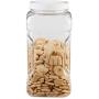Rubbermaid FG7K2300WHT Square Food Storage Jars, 1-Quart, White