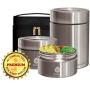 Hotcom Portable Vacuum Insulated Stainless Steel Lunch Thermos with Lunch Bag, BPA Free Leakproof Food Storage Container