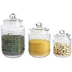 Value Saving Large Glass Canister Set