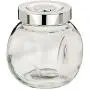 Kela Storage Jars Set Rosa 200 ml 4 Pieces of Glass/Plastic, 8 x 6 x 8 cm Kela Storage Jars Set Rosa 200 ml 4 Pieces of Glass/Plastic, 8 x 6 x 8 cm