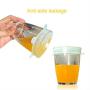 Silicone Stretch Lids, 6 Pack Various Sizes Reusable Silicone Food Covers, Durable Expandable Lids to Keep Food Fresh, for Container, Bowl, Can and Drinking Glass with Expire Date Tracker