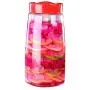 Transparente Glasbehälter mit Deckelset zur modernen Gärung – Honig, Marmelade, Obst, Essiggurken, Beilagen, Teebehälter (74OZ (2200ml))