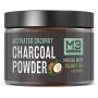 M3 Naturals Activated Charcoal Powder Infused with Coconut Oil Natural Teeth Whitening Tooth Whitener Safe Alternative to Toothpaste White Strips Kits Gels 4 oz