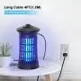 Supink Mückenwender für Drinnen & Draußen, elektrischer Mücken- und Insektenvernichter Lampe (4200V Hochleistung), wasserdichte Mückenfallen mit 18W Glühbirne für Zuhause, Garten, Hof, Terrasse, Schlafzimmer