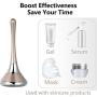 Microcurrent Face Massager Electric High Frequency for Women Wrinkles Removal - HONGJING Face Lift Machine Boost Skin care Products Work Better & Faster