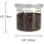 Glas-Aufbewahrungsbehälter Tuokor Stapelbar mit Sichtdeckel – 14|21|41 FL OZ Set von 3, BPA-frei, Hochborosilikatglasbehälter
