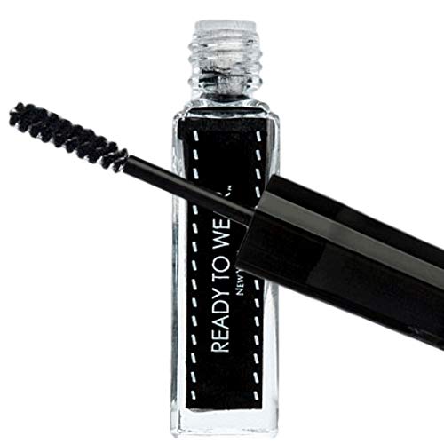 Ready To Wear LASH EXTENSION NOT Mascara Fine Dry Fibers Extends Lashes Long Lasting (BLACK)