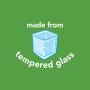 green sprouts Fresh Baby Food Glass Cubes (4 Pack, 2 Oz) | Store, carry, heat, & serve homemade baby food | Tempered glass is durable & shatter-resistant, Lid provides leak-proof seal, Dishwasher safe