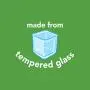 green sprouts Fresh Baby Food Glass Cubes (4 Pack, 2 Oz) | Store, carry, heat, & serve homemade baby food | Tempered glass is durable & shatter-resistant, Lid provides leak-proof seal, Dishwasher safe