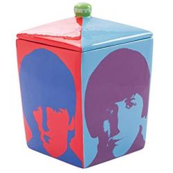 Vandor 72042 The The Beatles Ceramic Cookie Jar, Multicolored