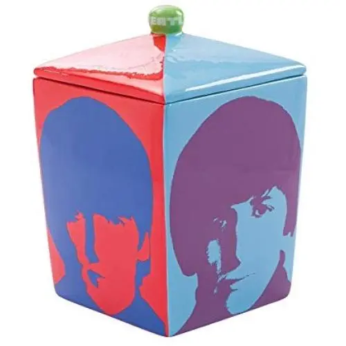 Jarre à Biscuit en Céramique The Beatles 72042, Multicolore - Vandor Jarre à Biscuit en Céramique The Beatles 72042, Multicolore - Vandor