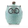 Kitchen Ceramic Owl Canister Food Storage Jar Antique Chic Kitchen Counter Canister for coffee cookies sugar flour tea bags cocoa,Owl Lover Gift, Housewarming/wedding/mothers day Xmas gift