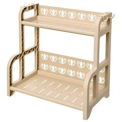 Kitchen Storage,Spice Rack- Kitchen Shelf, Multi-layer Oil And Salt Sauce Vinegar Storage Rack, Condiment Seasoning Rack, Floor-standing Double Storage Rack for Spice Jar, Can, Bottle and more Cutlery Kitchen Storage,Spice Rack- Kitchen Shelf, Multi-layer Oil And Salt Sauce Vinegar Storage Rack, Condiment Seasoning Rack, Floor-standing Double Storage Rack for Spice Jar, Can, Bottle and more Cutlery